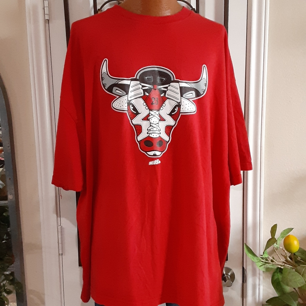 SNELOS MATCH U SNEAKERS 5X Cotton Chi Bullshead T Shirt